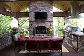 Outdoor kitchens and patios champion property improvement. 10 Gorgeous Backyard Kitchen Designs Diy Network Blog Made Remade Diy