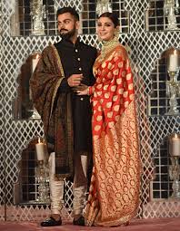 If You Love Red Anushka Sharma S Benarasi Sabyasachi Sari Is A Must Have Bridal Look Vogue India The team of pk visited several cities and the saree got misplaced while they were touring for listen to pk songs at gaana.com.