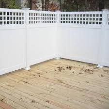Weatherables Tacoma 6 Ft X 8 Ft White Vinyl Privacy Fence Panel Pwpr Sqlat 6x8 The Home Depot Vinyl Privacy Fence Privacy Fence Panels Fence Panels