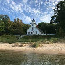 State of michigan at the end of old mission point, a peninsula jutting into grand tr. Home