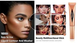 Amazon.com : Go Ho Liquid Blush Beauty Wand, Soft Cream Blush Makeup with  Cushion Applicator, Easy to Blend & Long Lasting, Smooth Natural Dewy  Finish in 02 Happy Rose : Beauty &