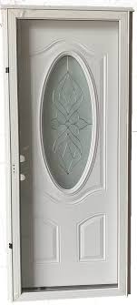 Buy Online Six Panel Steel Combination Door With 3 4 Oval Window And Full View Storm Door American Mobile Home Supply In 2020 Aluminum Storm Doors Storm Door Full View Storm Door