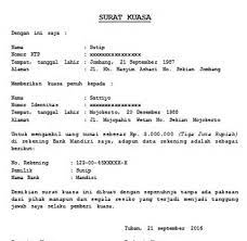 18 contoh surat kuasa lengkap berbagai keperluan yang baik. Contoh Surat Kuasa Sertifikat Tanah Untuk Pinjaman Bank