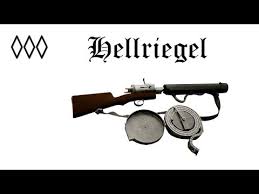 Hellriegel 1915, perform 10 kills with the hellriegel 1915 submachinegun. Video Hellriegel 1915