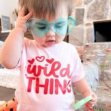 Buy Mommy and Me Valentine Shirts Wild Thing You Make My Heart Sing