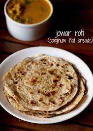 Jowar Roti Or Jowar Bhakri Recipe Healthy Flat Breads Made With Sorghum Flour Jowar Jowar Flatbread Sorghum Recipes Roti Recipe Food