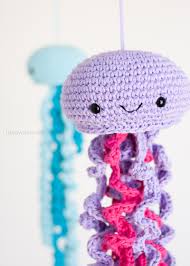 Quick and easy ways to crochet a bathroom rug. Crochet Jellyfish One Dog Woof