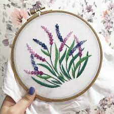 A significant number of these patterns are accessible in various size hoops (small. Hand Embroidery Pattern Lavender Digital Download Pdf Detailed Tutorials For Beginners Hand Embroidery Pattern Hand Embroidery Designs Hand Embroidery Kit