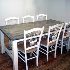 An oversize island in walnut/sap wood holds its own in this large space. Dining Room Sets Kitchen Dining Room Furniture The Home Depot