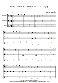 Freude, schöner götterfunken, tochter aus elysium, wir betreten feuertrunken, himmlische, dein und wer's nie gekonnt, der stehle weinend sich aus diesem bund! Freude Schoner Gotterfunken Ludwig Van Beethoven The Twiolins The Twiolins