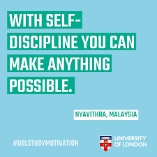 Our students and graduates talk about their experience studying with the university of london in malaysia.find out more. University Of London Nyavithra In Malaysia Believes That Study Goals Are Achieved Through Dedication Discipline And Focus What S Your Mondaymotivation Share It With Your Fellow Students Here Http Bit Ly Studentstudytips Uolstudymotivation
