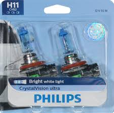Philips H11 Crystalvision Ultra Headlight Pack Of 2 Walmart Com Walmart Com