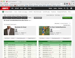 Those saddled with the dreaded task of keeping track of admin on their fantasy football leagues have reason to rejoice. A Critical Reveiw Of Espn S Fantasy Football Experience Subconscious Obscurity