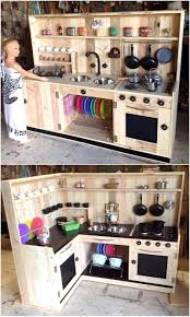 Pallets Wooden Kids Mud Kitchen Plans Diy Play Kitchen Mud Kitchen For Kids Diy Kids Furniture