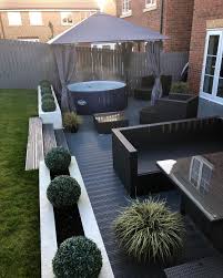 No7 Buttercup On Instagram We Are Turning The Hot Tub Off This Weekend To Give It A Clean Outdoor Gardens Design Backyard Garden Design Small Garden Design