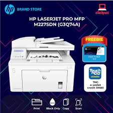 And, with hp managed print services, we can help you maintain your print fleet, improve your printing workflows and much more, giving you the freedom to manage your business. Hp Laserjet Pro Mfp M227sdn G3q74a Shopee Malaysia