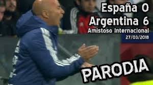 Argentina, situada en américa del sur, tiene una superficie de 2.780.400 km2, por lo que puede considerarse un país grande. Espana 0 Argentina 6 Amistoso Internacional 27 De Marzo De 2018 Youtube