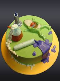 Chocolate Birthday Cake For 12 Year Old Boy Mad Science Cake Children S Birthday Cakes Science Cake Cool Birthday Cakes Childrens Birthday Cakes