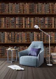 1000 x 1000 jpeg 417 кб. Creative Old Bookshelf Wallpaper Realistic Vintage Wall Etsy Bookcase Design Small Accent Chairs Bookshelves