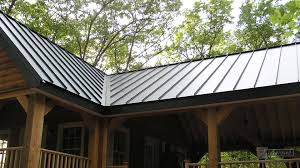 Metal roofs are perhaps one of the only products that will actually outlive its warranty. Standing Seam Charcoal Gray Steel Metal Roof Metal Roofing
