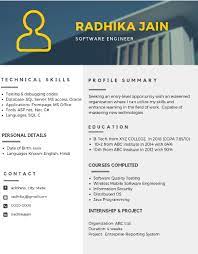 Table of contents editable resume template for freshers fresher resume format doc a great resume format for fresher software engineers will be precise as well as informative to. The Best 2019 Resume Samples For Freshers Career Guidance