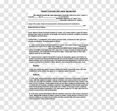 A lease agreement, also called a rental agreement, is a legal contract made between someone who owns and/or manages a property such as an apartment or house, and the person or people who rent it. Document Lease Rental Agreement Contract Real Property Land Transparent Png