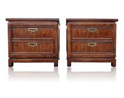 Vvh Vintage Pair Thomasville Mystique Nightstands Chinoiserie End Tables Mid Century Modern Hollywood Regency Asia Thomasville Unique Items Products Nightstand