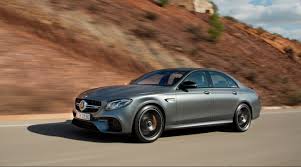 The sedan is available in e350, e550 and e63 amg variants, with the numbers indicating different engine choices. 2017 Mercedes Amg E63 S 4matic Review Gtspirit