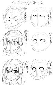 顔の描き方 これから絵を描き始める人へ その４ 萌えイラストを描きたい ぷらす 萌えイラスト 顔 描き方 顔のスケッチ
