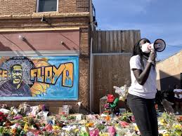 The mural was painted on the wall of cup foods with the blessing of the shop's owner, mahmoud abumayyaleh. The Place Where George Floyd Was Killed Is Hallowed Ground Minnesota Reformer