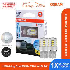 Rp (hubungi cs) beli sekarang. Jual Osram Lampu Led Sein Tancap Mobil T20 W20 5w 7705cw Cool White 6000k Dg Harga Murah