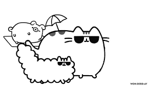 Pusheen is playing cupid in this cute pusheen coloring sheet! Pusheen Coloring Pages 70 Pieces Print For Free Wonder Day Coloring Pages For Children And Adults