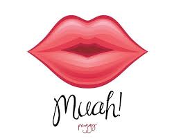 A Kiss For You Every Night And Every Morning Kiss Emoji Big Kiss Wedding Tags