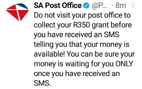 Who are resident within the borders of the republic of south africa; Srd R350 Grant Beneficiaries Who Receive Money At Post Office Here Is A Message Is For You