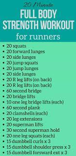 Essential Strength Training Exercises For Runners Runnin For Sweets Full Body Strength Workout Strength Workout Strength Training Workouts