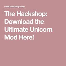 With the ultimate unicorn mod, you will add a little magic to minecraft. The Hackshop Download The Ultimate Unicorn Mod Here Unicorn Mod Minecraft Mods