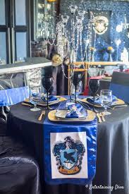 Harry Potter Table Decor Ideas Entertaining Diva From House To Home Harry Potter Table Harry Potter Halloween Party Harry Potter Party