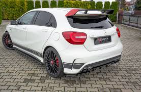 The site owner hides the web page description. Splitter Heckansatz Mercedes A45 Amg W176 Shop Mercedes A Klasa W 176 Amg Maxton Design