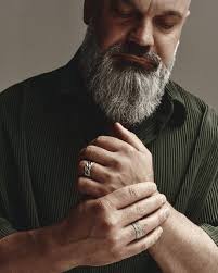 Silver ring CUBAN CHAIN 771