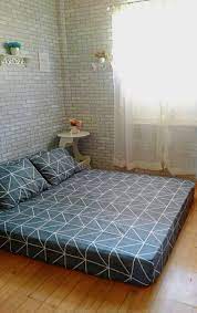 Look at the soft blue bedroom shown here—pure relaxation, yet not a bit boring because the white furniture, patterned sheets and ornate touches on the headboard add plenty of interest without shouting out for attention. Bedroom Interior Design 2015
