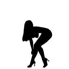 Woman Silhouette 39 Woman Silhouette Human Silhouette Black Silhouette