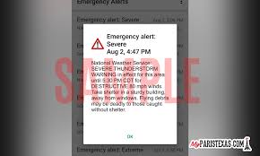 Keep in mind the threshold to issue a severe thunderstorm warning will. New Destructive Severe Thunderstorm Warning Category To Trigger Wireless Emergency Alerts On Mobile Phones Myparistexas