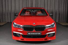 Imola Red Bmw M760li Could Brighten Up Anyone S Day Carscoops Bmw Imola Bmw Series