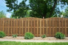Sand vinyl shadowbox fence panel. Shadowbox Wood Fences Factory To You Fence