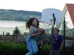 trampoline basketball in zurich switzerland check out the roof tile and lake trampoline basketball trampoline basketball hoop mini basketball hoop