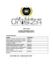 Berkeliling rumah dato seri vida | fashion and beauty (28/09/19) part 4. Islamic Business Ethics Docx Msd 10403 Islamic Business Ethics Assignment Semester 11 Group Members Name Muhd Ghazali Bin Abd Ghani Muhammad Irfan Bin Course Hero