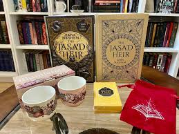 Illumicrate Exclusive Signed Edition The Jasad Heir by Sara Hashem Romance  Fiction Books