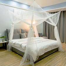 5 out of 5 stars. Buy 4 Corner Post Bed Canopy Curtain With 4 Pieces Decorative Tassel Tie Backs Canopy For Bed King And Queen Canopy Bed Curtains White Bed Canopy For Bedroom Living Room And Outdoor