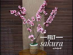 Selamat datang di chanel husna handmade, kali ini aku membuat bunga sakura dari kain flanel. Felt Flower Sakura Bunga Flanel Sakura Youtube Bunga Kain Tenun Bunga Sakura Kerajinan Kain Flanel