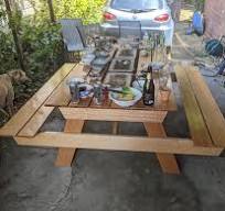 Korean BBQ table before and after its first full capacity ...